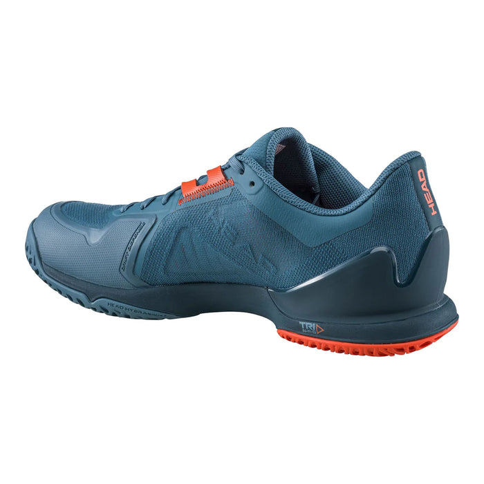 head sprint pro 3.5 mens tennis pickleball shoe bluestone color at racquet science kingston ontario canada mesh upper heel support