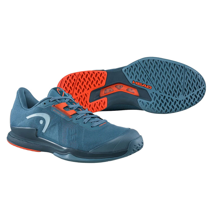 head sprint pro 3.5 mens tennis pickleball shoe bluestone color at racquet science kingston ontario canada mesh upper ventilated sole