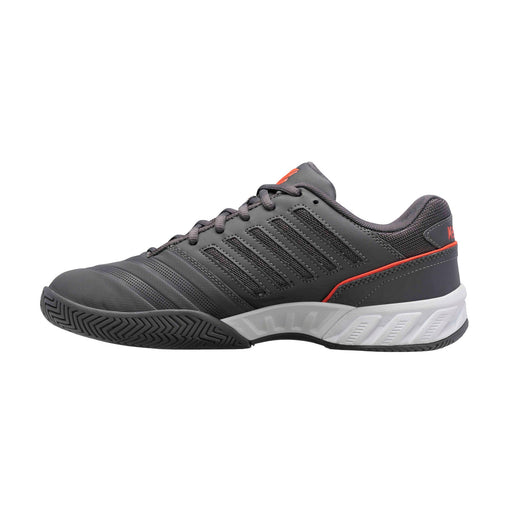 kswiss bigshot light 4 tennis pickleball outdoor court shoe grey orange medium width good value