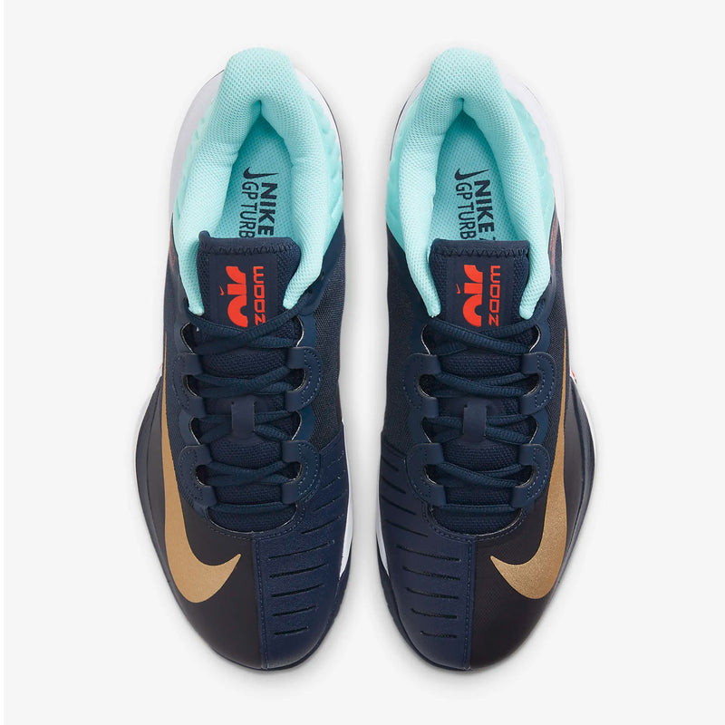 nike air zoom gp turbo mens tennis pickleball court shoe footwear hard court extra cushion comfort top