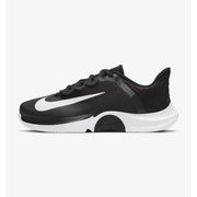 nike gp turbo hc black mens tennis shoe white hardcourt