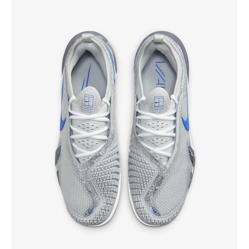 nike react vapor nxt grey smoke tennis hardcourt pickleball shoes court best lateral side top view