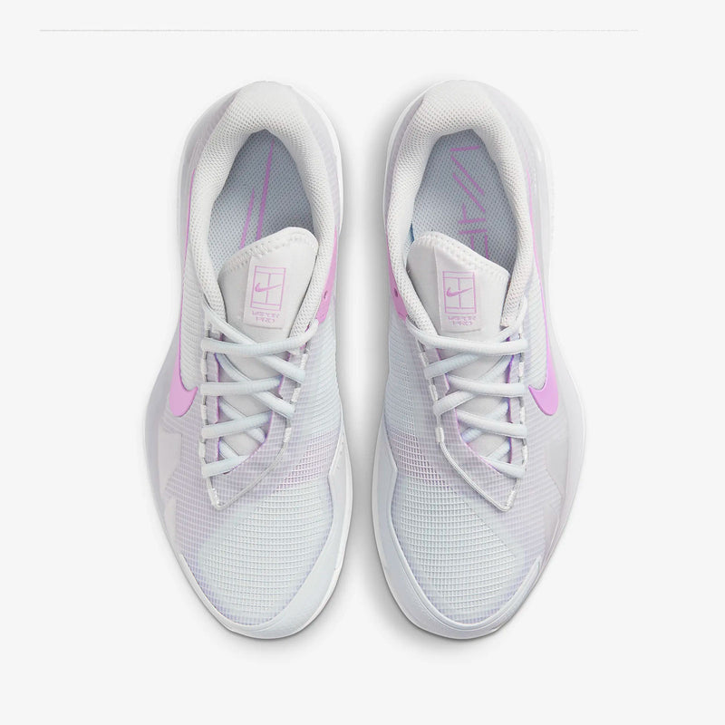 nike vapor vapour hc hardcourt air zoom photon womens ladies shoe court hard pickleball tennis lightweight top view