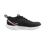 nike zoom pro outdoor court shoe tennis pickleball black on red bronze on black mesh upper