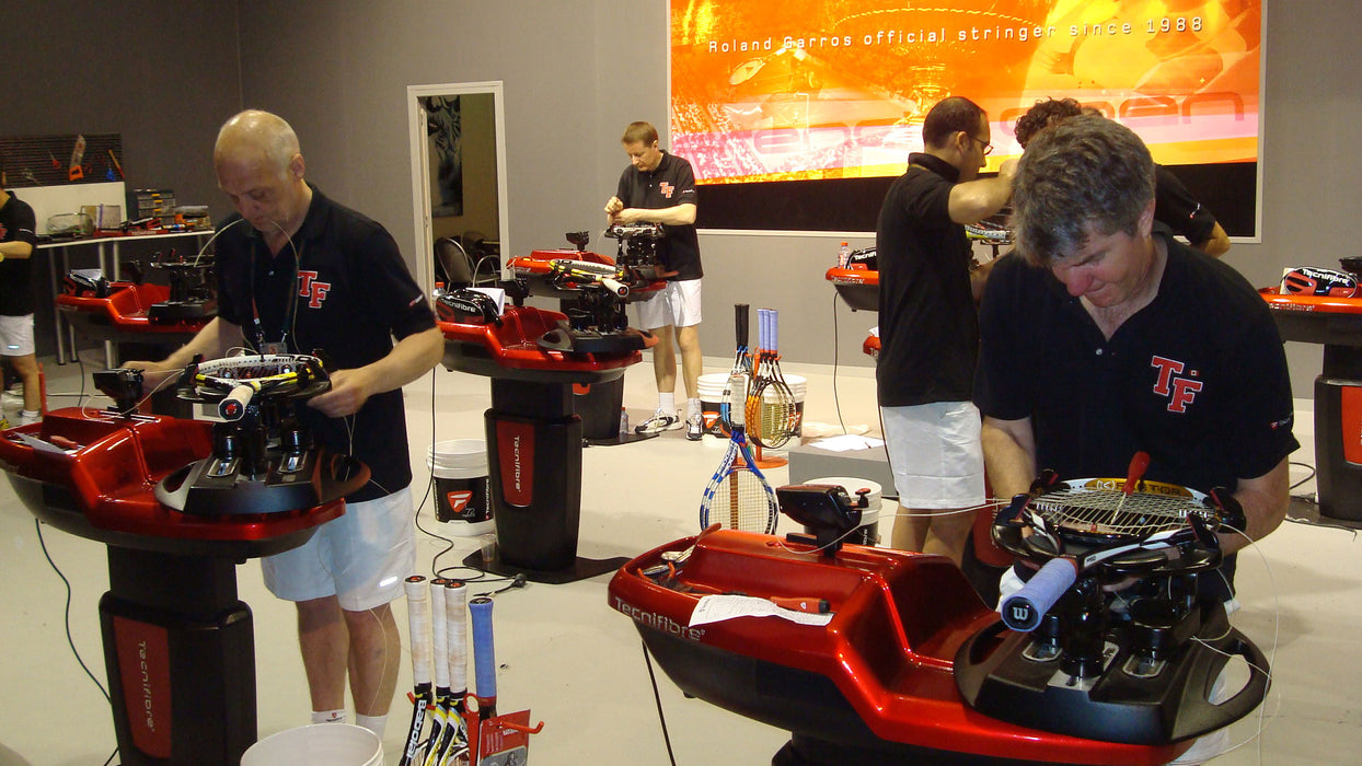 french open stringing team venus williams racquet