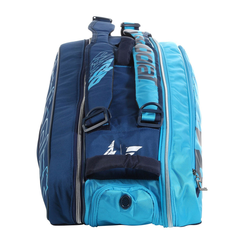 babolat pure drive rh x 6 racquet bag tennis squash badminton pickleball gear shoe compartment beautiful stylish top view