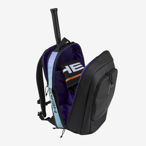 gead gravity r-pet backpack for tennis squash badminton pickleball recycled pop bottles plastic