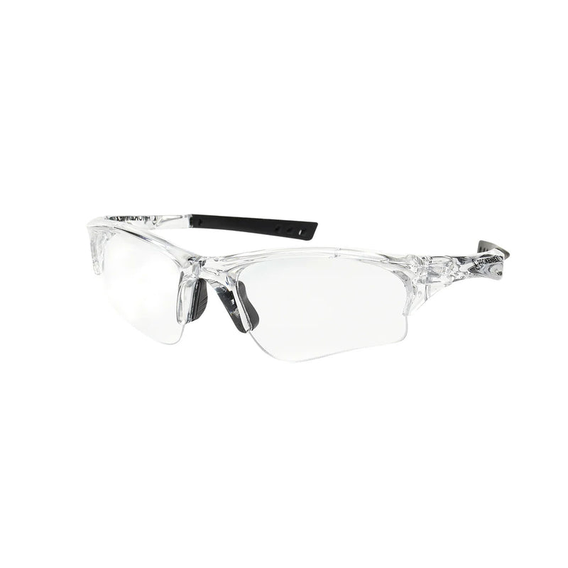 pro kennex shadow eyewear protective impact proof clear frame squash badminton pickleball