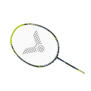 victor drive x lightfighter 60 badminotn racquet 6u weight light and fast yellow metallic