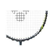 victor drive x lightfighter 60 badminotn racquet 6u weight light and fast yellow metallic