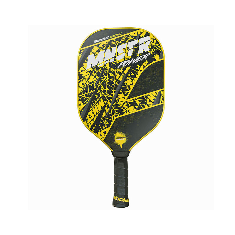 babolat mnstr monster pickleball paddle thicker core 8 oz smac black yellow