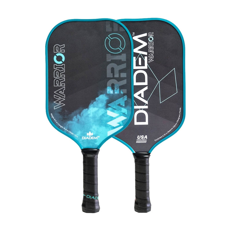diadem warrior teal thick 19mm stable pickleball paddle green ontario