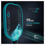 diadem warrior teal thick 19mm stable pickleball paddle green canada ontario