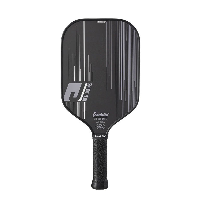 franklin ben johns pickleball paddle 13mm black fiberglass honeycomb advanced power