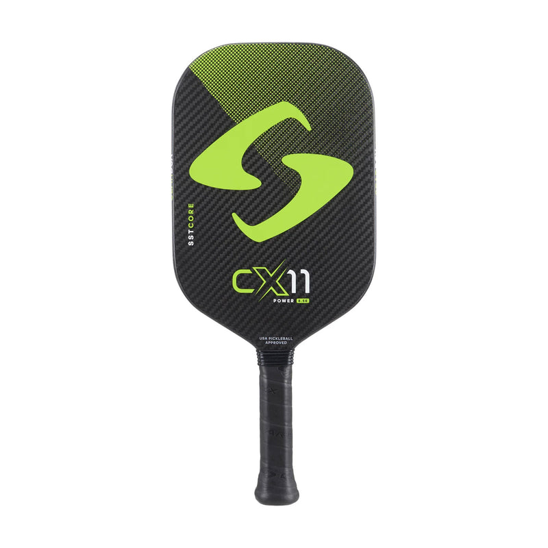 gearbox cx11e power 8.5 ounce oz pickleball paddle edgeless no bumper green elongated blade ontario canada