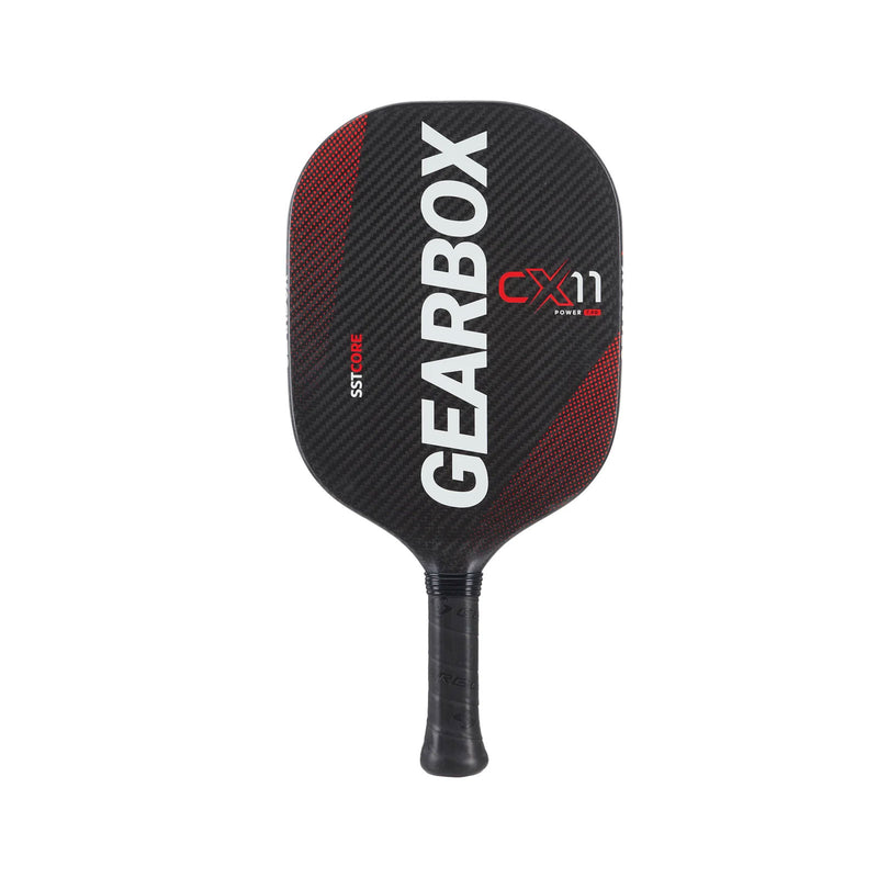gearbox cx11q quad control 7.8 oz edgless pickleball paddle red 7.8 oz power ontario canada