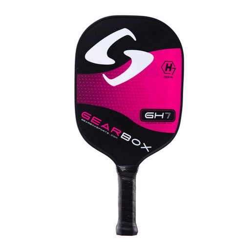 gearbox pickleball paddle racquet racket composite fiberglass face honeycomb core magenta colour