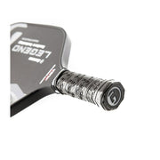 gamma legend pickleball paddle black grey thick core canada 8 oz grip