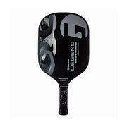 gamma legend pickleball paddle black grey thick core canada 8 oz