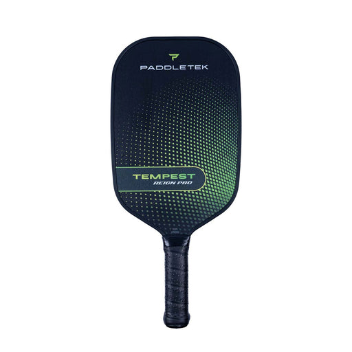 paddletek tempest reign pro green pickleball paddle graphite parenteau blade extended reach