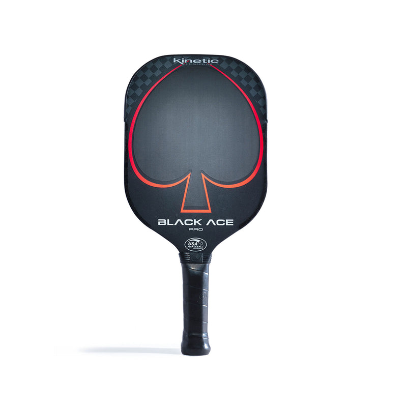 pro kennex black ace pro pickleball paddle edgless tennis elbow spin