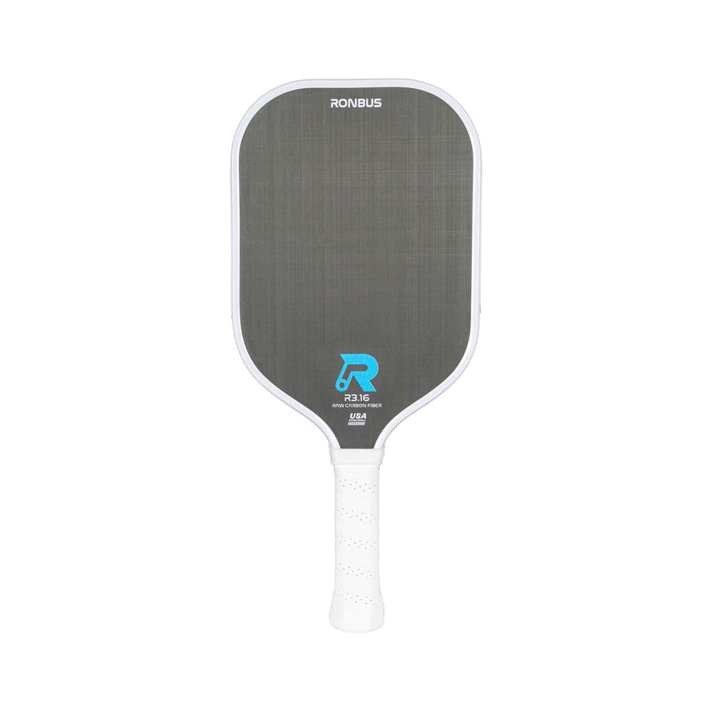 ronbus pickleball paddle raw carbon spin r3.16