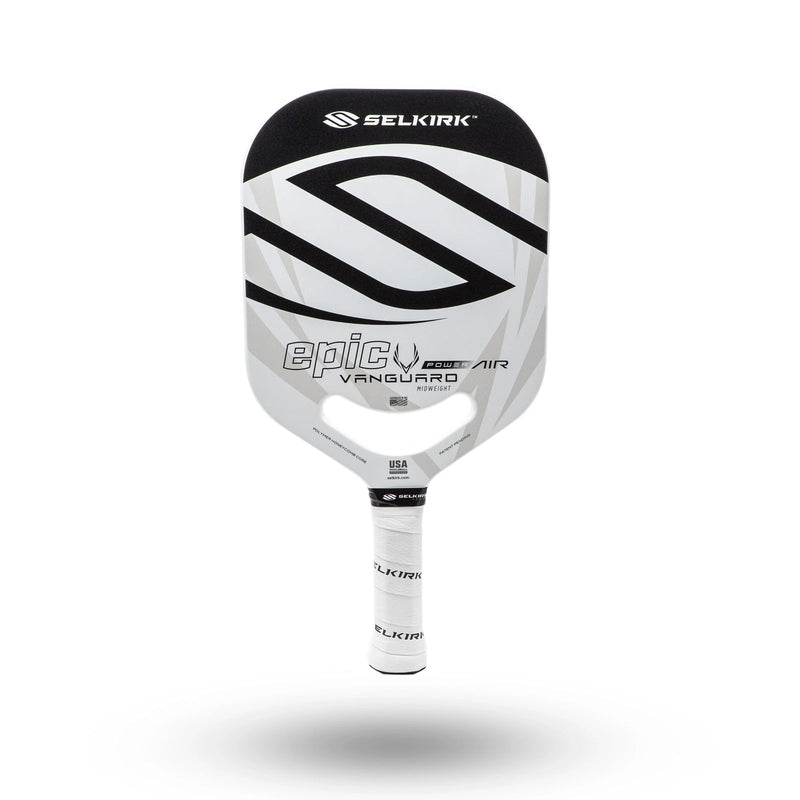 selkirk vanguard power air epic black pickleball paddle 