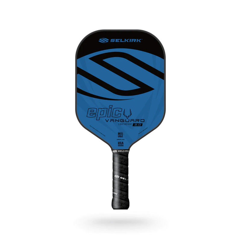 selkirk vanguard 2.0 pickleball paddle carbon graphite spin ontario canada blue