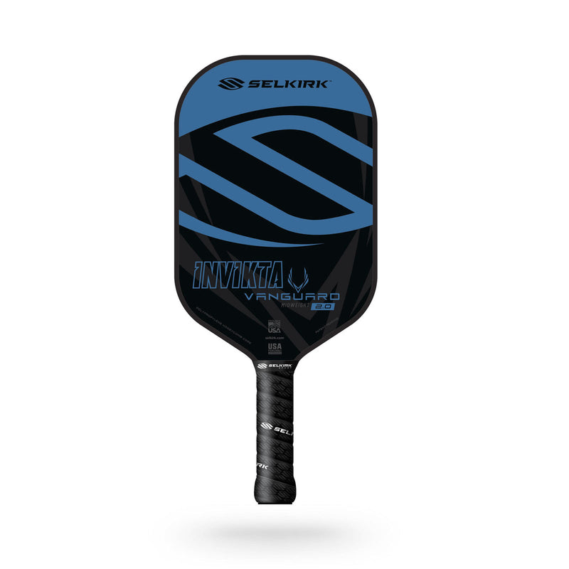 selkirk vanguard 2.0 invikta elongated pickleball paddle ontario canada blue