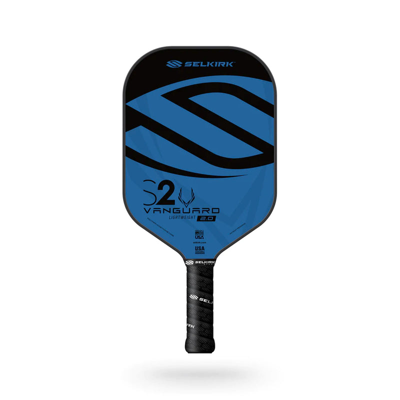 selkirk vanguard 2.0 s2 pickleball paddle widebody texture spin best ontario canada blue