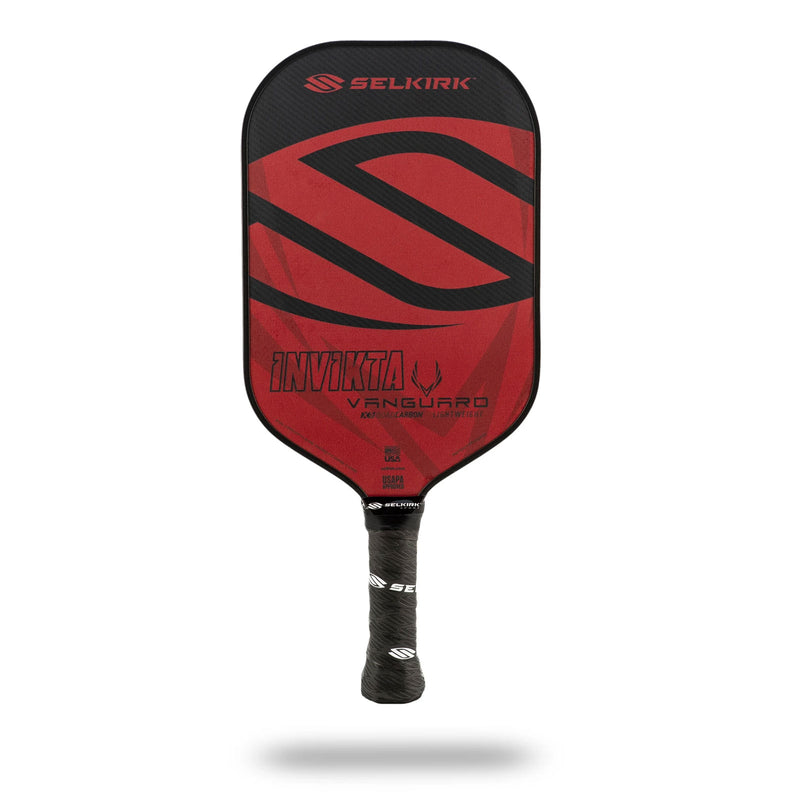 selkirk vanguard hybrid invikta pickleball paddle crimson black amped woven weave graphite high performance kingston ontario canada