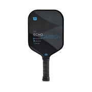 Wilson echo carbon fiber fibre pickleball paddle 8.2-8.6 oz poly x clear spin