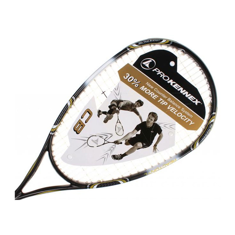 pro kennex destiny cb 10 II black yellow squash racquet