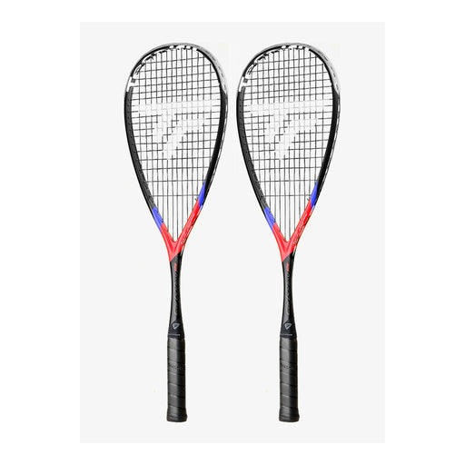 tecnifibre carboflex x speed 125 squash racquet racket 2 pack two