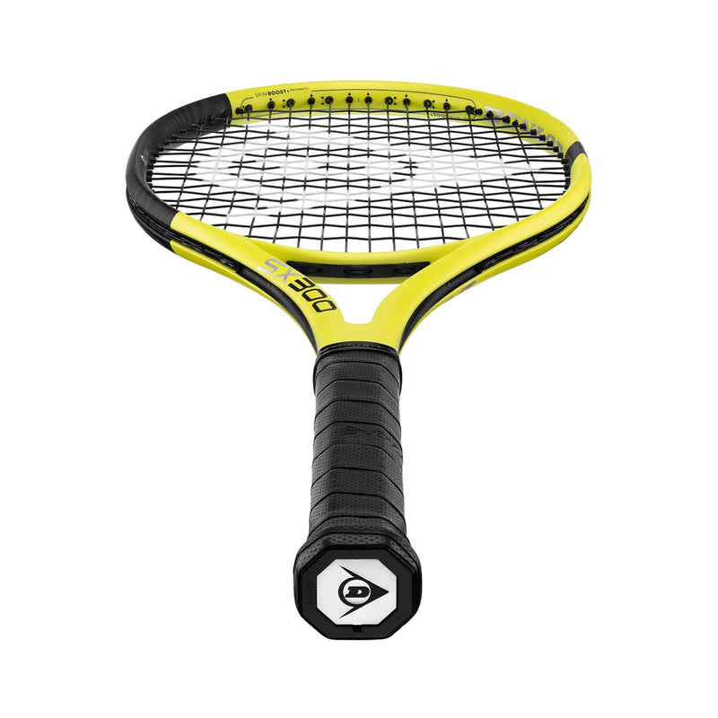 dunlop sx 300 tennis racquet spin yellow players frame