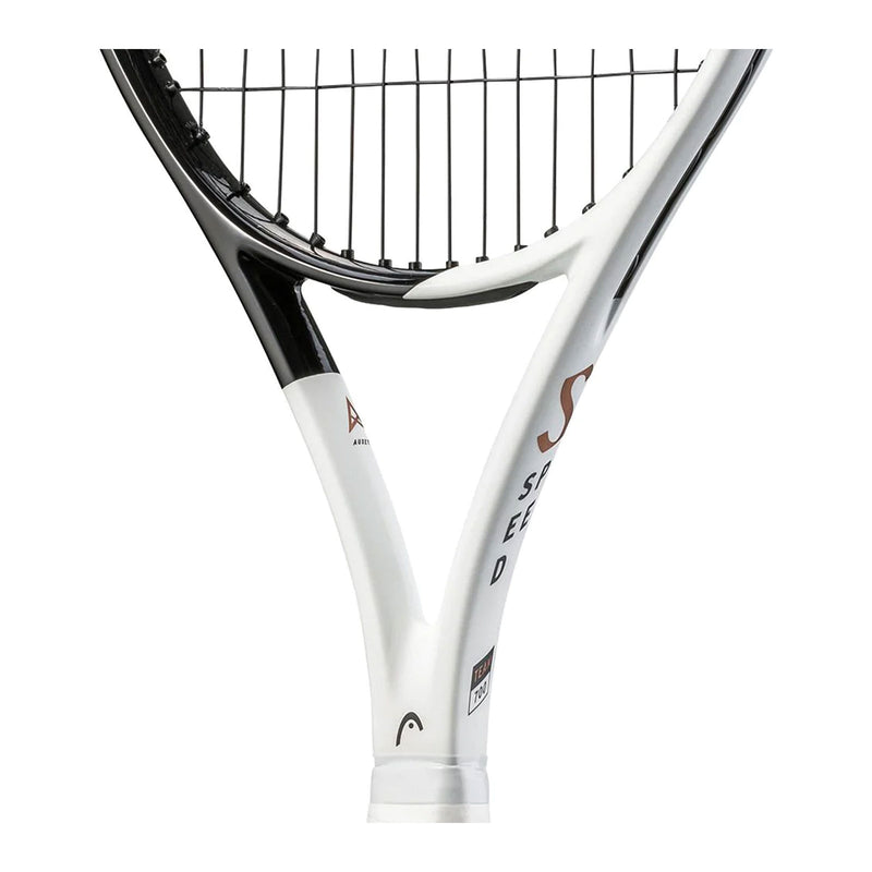 Head speed team tennis racquet white and black color at racquet science in kington ontario canada