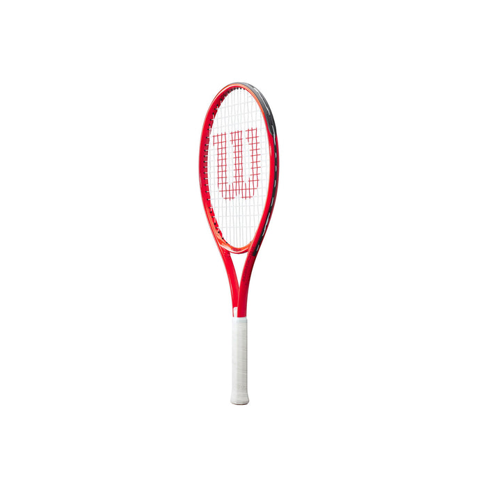 wilson rf roger federer 23 inch juniour tennis racquet ages 7-8 racket side view