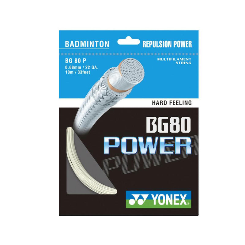 yonex bg 80 power badminton string set smash hard hitting player
