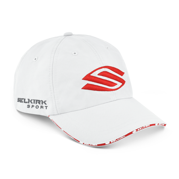 selkirk hat cap pickleball white logo on front
