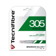 tecnifibre 305 squash string feel ultimate multifilament 18g 1.10mm green