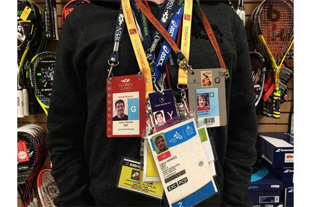 Racquet stringing & service